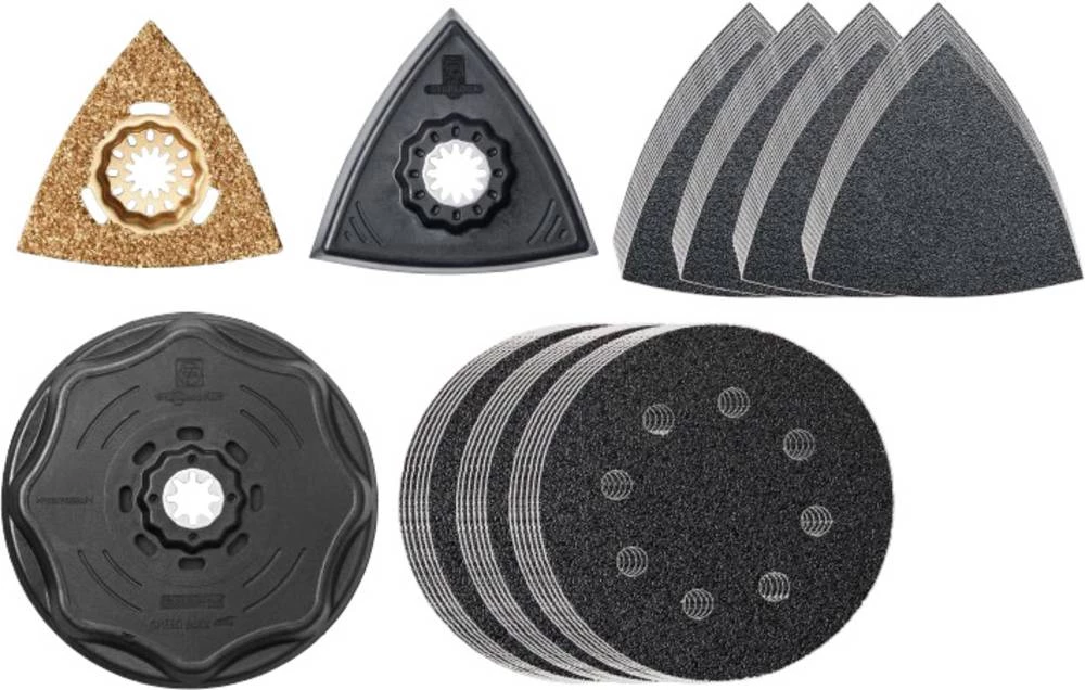 Brusni set 61-dijelni Fein Best of Sanding 35222942040 pogodan za robnu marku Fein, Makita, Bosch, Milwaukee, Metabo 1 set