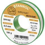 Lemna žica u kolutu Stannol HS10-Fair Sn99.3Cu0.7 100 g 0.5 mm