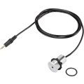 Klinken audio priključni kabel [ klinken utikač 3.5 mm - klinken utičnica 3.5 mm] 1.45 m srebrne boje TRU Components slika