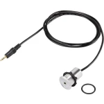 Klinken audio priključni kabel [ klinken utikač 3.5 mm - klinken utičnica 3.5 mm] 1.45 m srebrne boje TRU Components