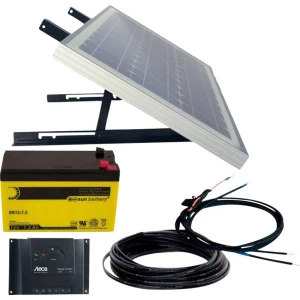Solarni sustav Energy Generation Kit Solar Rise Nine 1.0 Phaesun 600299 10 Wp, uklj.akumulator, Uklj. priključni kabel, Uklj. re slika