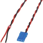 Priključni kabel za akumulator Deluxe [1x JR-utičnica - 1x otvoreni kraj] 300 mm 0.50 mm uvrnut Reely