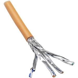 Mrežni kabel CAT 7 S/FTP 8 x 0.258 mm narančasti BKL Electronic 10010810 100 m slika