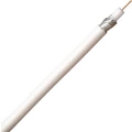Koaksjialni kabel vanjski promjer: 6.6 mm 75 90 dB bijele boje Kopp 167410049 10 m slika