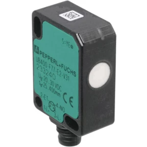 Ultrazvučni jednosmjerni senzor za izravnu detekciju u minijaturnom dizajnu Pepperl & Fuchs UB250-F77-E2-V31 ultrazvučna reflekt slika