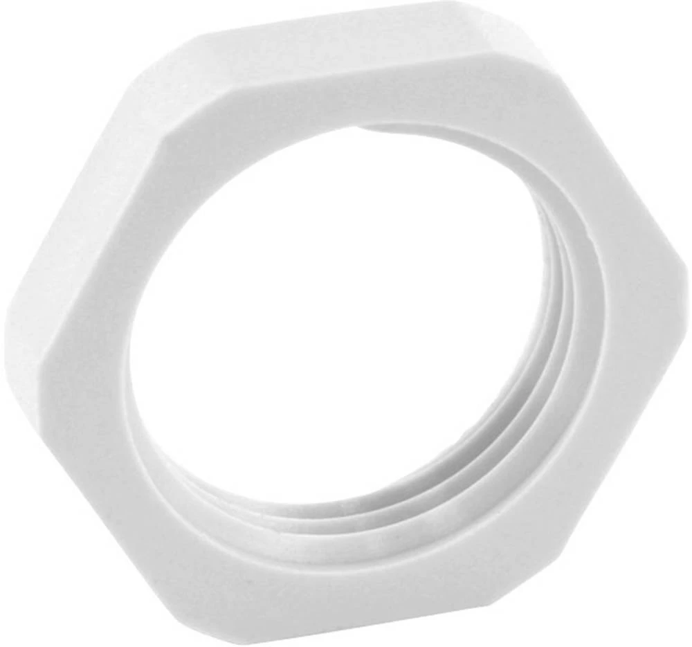 Sigurnosna matica, montaža zavijčavanjem, s učvrsnom maticom PG9 PG9 poliamid sive boje 1 kom.