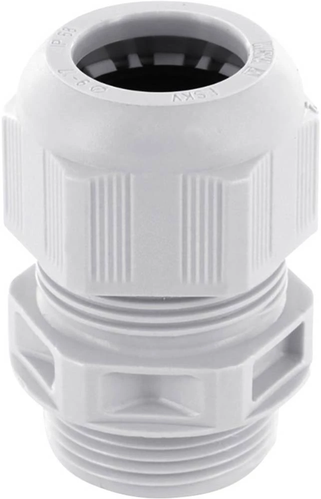 Kabelska uvodnica, montaža zavijčavanjem M20 x 1.5 M20 x 1.5 poliamid sive boje 1 kom. slika