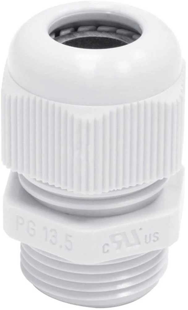 Kabelska uvodnica, montaža zavijčavanjem, sa zaštitom od potezanja PG7 PG7 poliamid sive boje 1 kom. slika