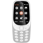 Nokia 3310 Dual-SIM-Handy sive boje - Kultni mobitel je opet tu!