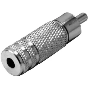 Klinken adapter, cinch utikač - klinken utičnica 3.5 mm mono, broj polova:2 TRU Components 1 kom. slika