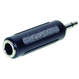 Klinken adapter, klinken utikač 3.5 mm - klinken utičnica 6.35 mm stereo, broj polova:3 TRU Components 1 kom. slika