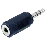 Klinken adapter, klinken utikač 3.5 mm - klinken utičnica 3.5 mm mono, broj polova:2 TRU Components 1 kom.