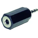 Klinken adapter, klinken utikač 2.5 mm - klinken utičnica 3.5 mm stereo, broj polova:3 TRU Components 1 kom.