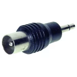 Klinken adapter, klinken utikač 3.5 mm - koaksijalni utikač mono, broj polova:2 TRU Components 1 kom.