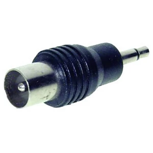 Klinken adapter, klinken utikač 3.5 mm - koaksijalni utikač mono, broj polova:2 TRU Components 1 kom. slika