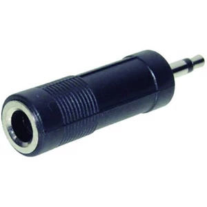 Klinken adapter, klinken utikač 3.5 mm - klinken utičnica 6.35 mm mono, broj polova:2 TRU Components 1 kom. slika
