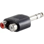 Klinken adapter, klinken utikač 3.5 mm - cinch utičnica stereo, broj polova:3 TRU Components 1 kom.