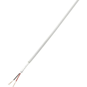Alarmni kabel LiYY 2 x 0.14 mm˛ bijele boje Conrad Components 607607 50 m slika