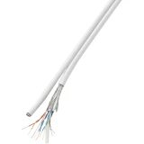 Mrežni kabel CAT 6 SF/UTP 8 x 2 x 0.196 mm˛ bijele boje Conrad Components 419326 100 m