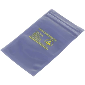 ESD zaštitna vrećica sa zatvaranjem na pritisak (D x Š ) 127 mm x 76 mm debljina materijala 80 µm slika