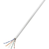 Mrežni kabel CAT 6 U/UTP 4 x 2 x 0.27 mm˛ bijele boje Conrad Components 609039 25 m