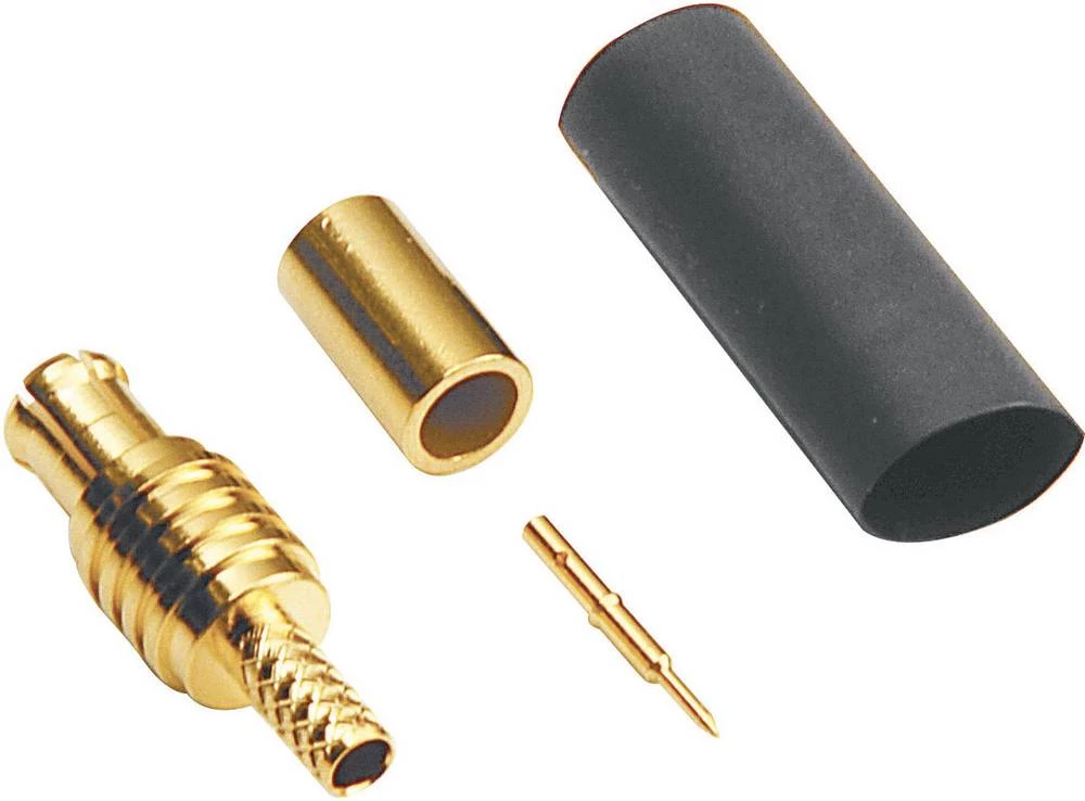 MCX-utični konektor, utikač, ravan TRU Components 1 kom. slika