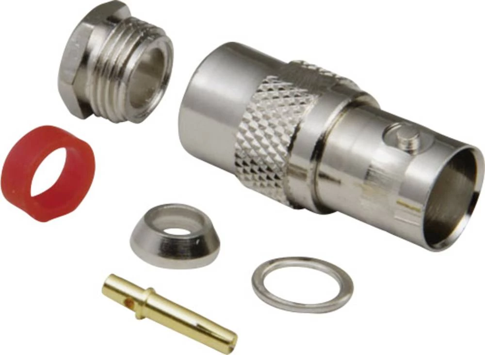 BNC-konektor, utičnica, ravna 50 ? TRU Components 1 kom. slika