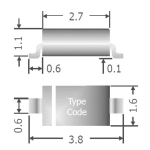 Brza uklopna dioda TRU Components TC-1N4148W SOD-123 75 V 150 mA slika