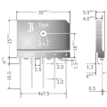 Mosni ispravljač TRU Components TC-DBI25-16A SIL-5 1600 V 25 A trofazni slika