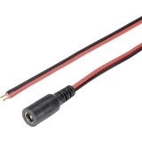 Niskonaponski priključni kabel, niskonaponska utičnica - 5.5 mm 2.1 mm 2.1 mm TRU Components 1 kom.