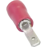 Plosnati utikač, širina utikača: 4.80 mm debljina utikača: 0.50 mm 180 ° djelomično izolirani, crvene boje TRU Components 158277
