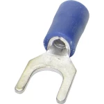 Viličasta kabelska cipelica 1.50 mm˛ 2.50 mm˛ promjer rupe=6.40 mm djelomično izolirana, plave boje TRU Components 158