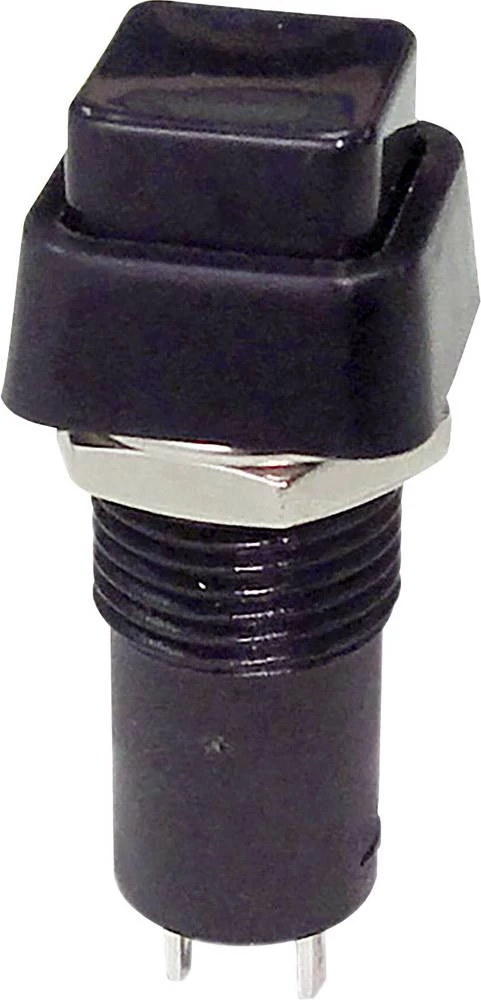 Pritisni prekidač 250 V/AC 1.5 A 1 x isklop/uklop TRU Components TC-R13-23B-05BK bez povrata 1 kom.