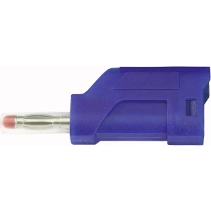 Lamelni utikač, utikač, ravan, promjer kontakta: 4 mm plave boje TRU Components TC-R8-104 BL 1 kom. slika