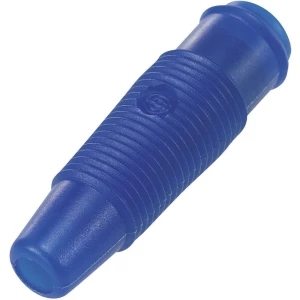 Laboratorijska utičnica, utičnica, ravna, promjer kontakta: 4 mm plave boje TRU Components TC-R8-107 1 kom. slika
