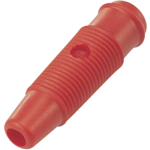 Laboratorijska utičnica, utičnica, ravna, promjer kontakta: 4 mm crvene boje TRU Components TC-R8-107 1 kom. slika