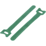 Kabelska vezica s čičkom za povezivanje, prianjajući i mekani dio (D x Š ) 180 mm x 12 mm zelene boje TRU Components TC-MGT-180GN