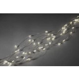 LED svetleća mreža sa zvijezdama, toplo bijelo svijetlo, LED (jednobojno), Konstsmide 6371-160, transparentno