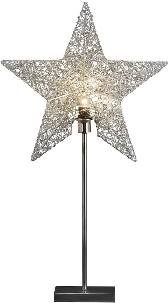Lampa u obliku božične zvijezde Konstsmide 2995-300 Srebrna slika