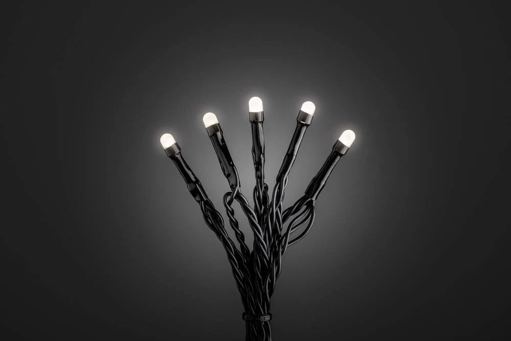 Mikro-Svjetleći lanac za vanjsku primjenu 40 LED, toplo bijelo svjetlo, dužina osvjetljenja: 6.24 m Konstsmide 3810-100