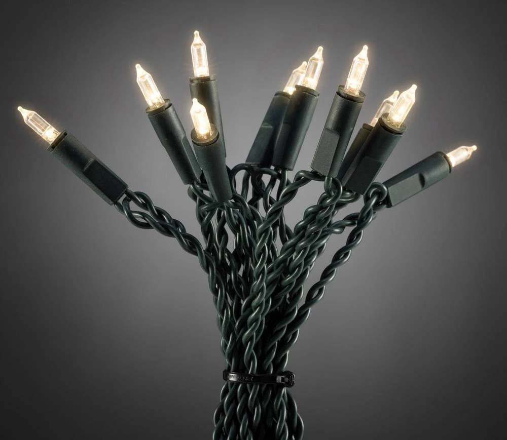 Mini- Svjetleći LED lanci za unutarnju primjenu 100 LED, toplo bijelo svjetlo, dužina osvjetljenja: 14.85 m Konstsmide 6304-120