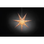 LED božična zvijezda, bijelo svjetlo Konstsmide 2983-250 bijela, crena