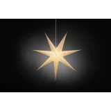 LED božićna zvijezda, bijelo LED svjetlo Konstsmide 2990-250, bijela, crvena
