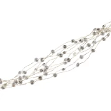 Svjetleća LED mreža sa dijamantima, toplo bijelo svjetlo Konstsmide 6392-180, transparentna