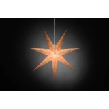 Božićna LED zvijezda Konstsmide 2933-185, narandžasta, bijela