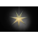 Božićna LED zvijezda Konstsmide 2933-940, tirkizna, bijela