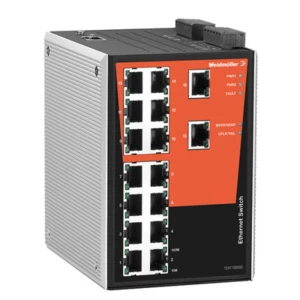 Mrežni prekidač, upravljački Weidmüller IE-SW-PL16M-16TX broj Ethernet portova 16 slika