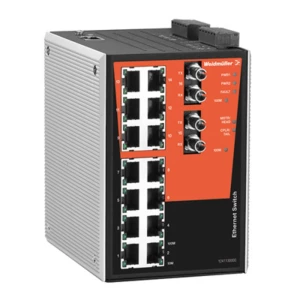 Mrežni prekidač, upravljački Weidmüller IE-SW-PL16M-14TX-2ST broj Ethernet portova 14 slika