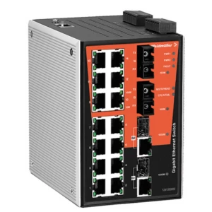 Mrežni prekidač, upravljački Weidmüller IE-SW-PL18M-2GC14TX2SCS broj Ethernet portova 14 slika