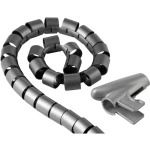 Cijev za spajanje kablova 00020601 Hama, 1,5 m, 30 mm, srebrna ( promjer x D) 30 mm x 150 cm, srebrna 1 kom.